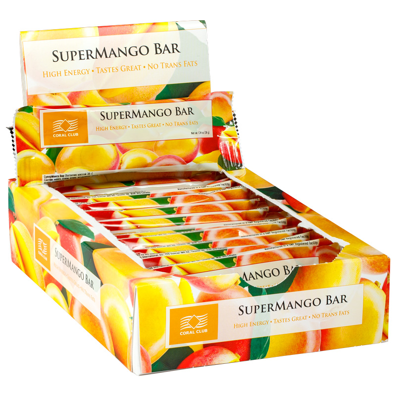 SuperMango Bar, box of 12