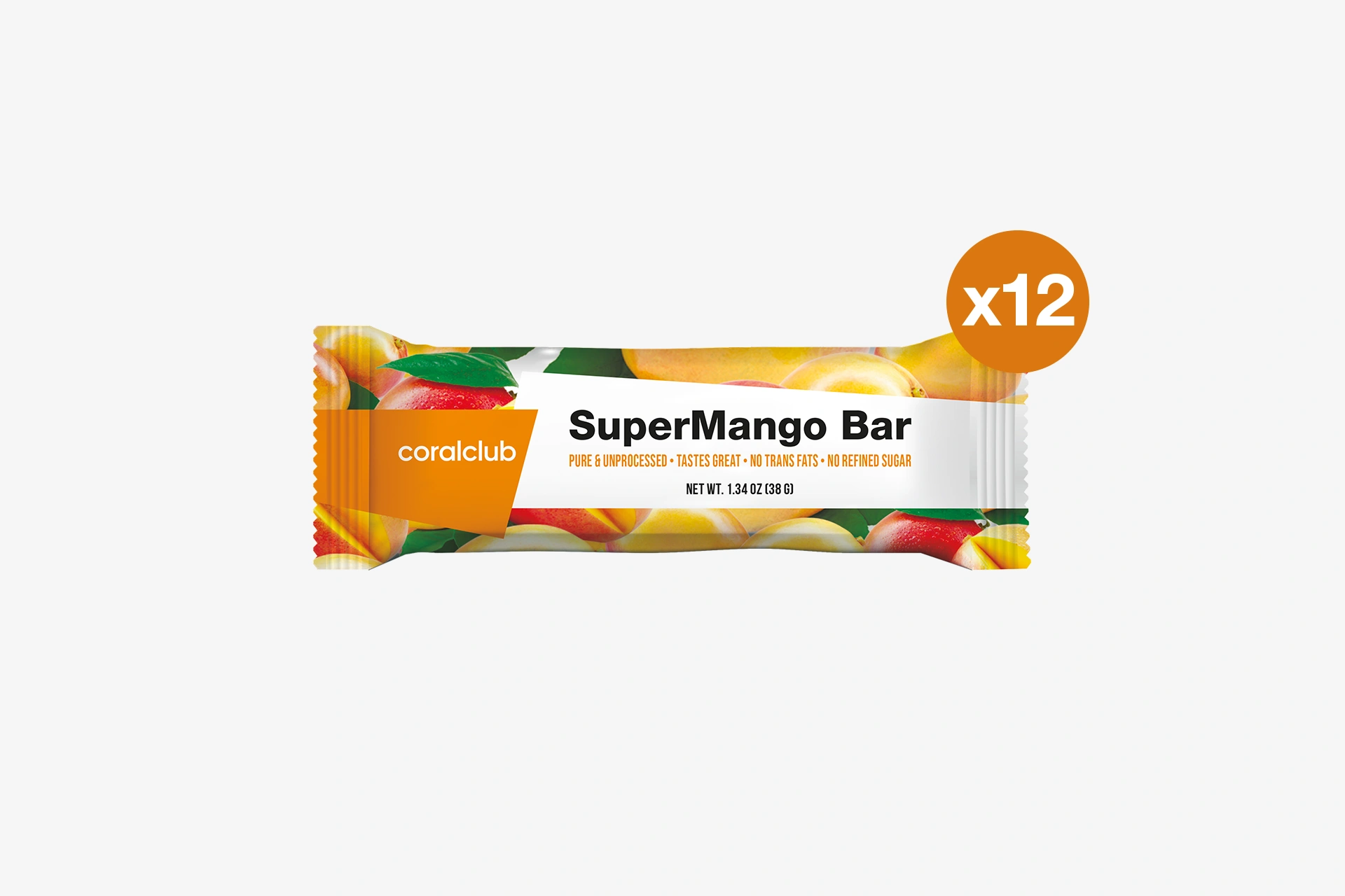SuperMango Bar, box of 12