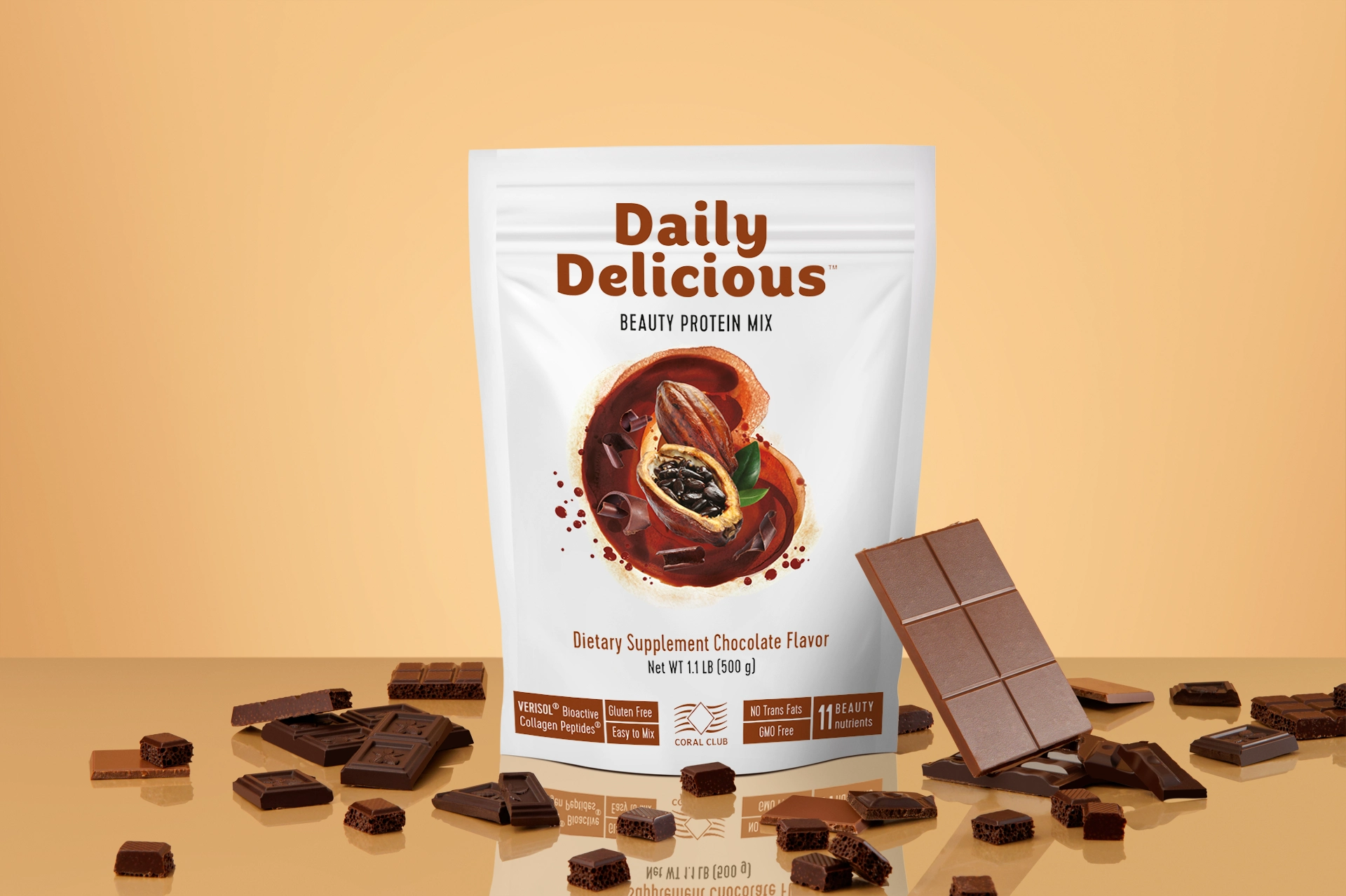 Daily Delicious Beauty Protein Mix Chocolate