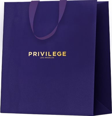 Branded paper bag Privilege